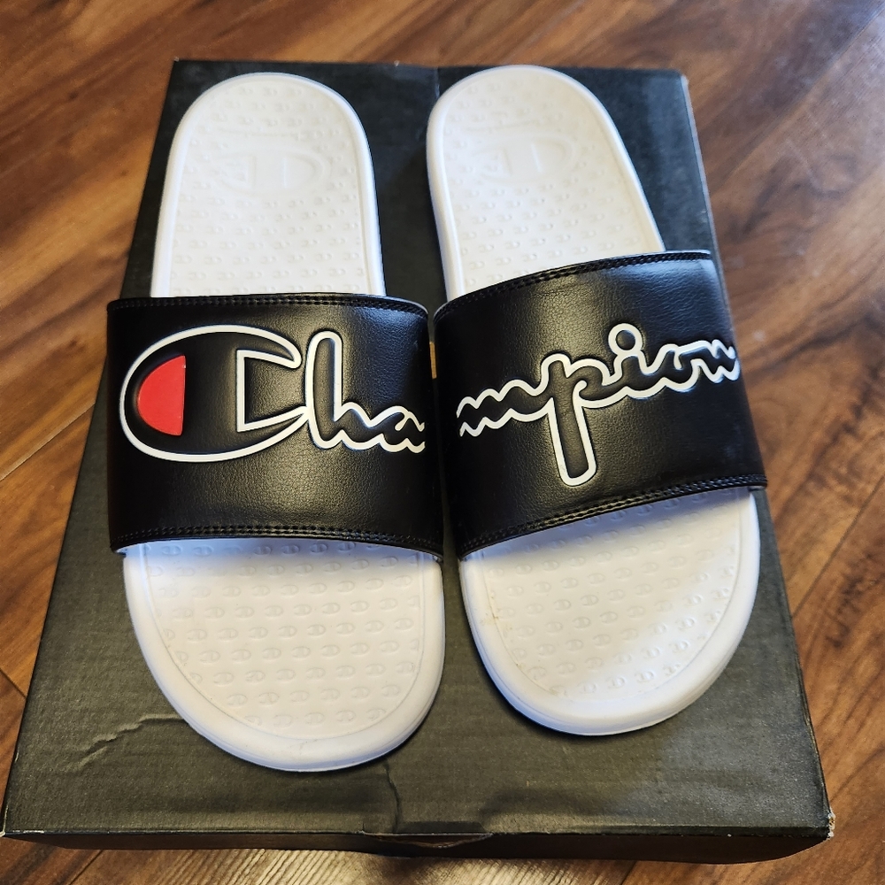 Champion Split Script Slide Sandal - image 5